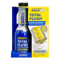 XADO Atomex  TotalFlush. Alyvos sistemos valiklis, 250ml