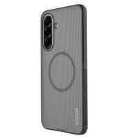 Nillkin Super Frosted PRO Magnetic Back dėklas skirtas Samsung Galaxy A57 skaidrus juodos spalvos