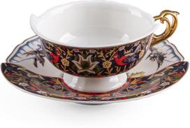 Seletti Arbatos puodelis Hybrid New Era Kannauj su lėkštute