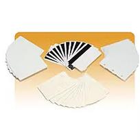 Zebra CARTE PVC BLANCHE 0.76 3-UP BREAKAWAY KEY TAGS LOT 500 104523-020