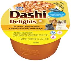 INABA Dashi Delights Tuna with cheese recipe - wet cat food - 70g