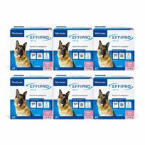 Virbac Effipro 268mg spot-on tirpalas šunims 20-40kg, 4 pipetės