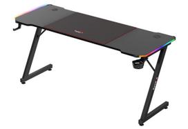 Huzaro Hero 4.8 RGB žaidimų stalas, juodas, 160 x 60 cm