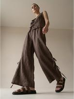 L'ARTE MILANO Moteriškos kelnės, Capsule Collection, 100% linas