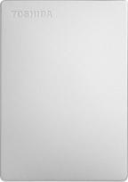 Kietasis diskas Toshiba Canvio Slim Slim, HDD, 1 TB, sidabro sp.