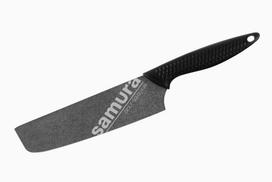 Samura GOLF Stonewash Nakiri virtuvinis peilis 167 mm – profesionalus, ilgalaikis aštrumas ir ergonomiškas rankena