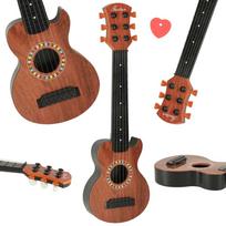 Vaikiška gitara, 46,5 cm, ruda/juoda
