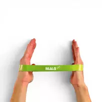 Pasipriešinimo juosta Moves FIT Loop, 30 x 2.5 cm, laimo spalvos
