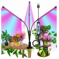 LED augalų lempa 3X augimui su laikmačiu (Grow apšvietimas)