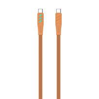 Havit CB6254 - USB Type C į USB Type C įkrovimo laidas, 1 m (oranžinis)