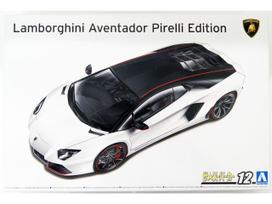 Aoshima Lamborghini Aventador Pirelli Edition 1/24 surenkamas modelis