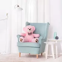 Teddyway Bobo Didelis Pliušinis Meškiukas Meškinas, Minkštas Žaislas, 100 Cm, Rožinis