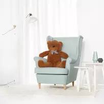 Teddyway Popo Didelis Pliušinis Meškiukas Meškinas, Minkštas Žaislas, 100 Cm, Tamsiai Rudas