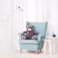 Didelis Pliušinis Meškiukas Meškinas, Minkštas Žaislas, 100 Cm, Pilkas, Toto