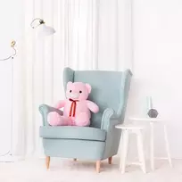 Didelis Pliušinis Meškiukas Meškinas, Minkštas Žaislas, 100 Cm, Rožinis, Toto