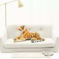 Pliušinis Tigras, Minkštas Žaislas, 90 Cm, Geltonas, Tigo