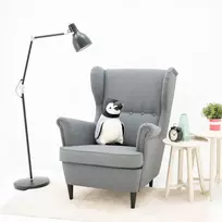 Pliušinis Pingvinas, Minkštas Žaislas, 40 Cm, Juodas Baltas, Pipi