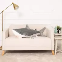 Pliušinis Ryklys,Minkštas Žaislas, 110 Cm, Pilkas, Saho