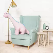Pliušinis Dinozauras, Minkštas Žaislas, 80 Cm, Rožinis, Tobo
