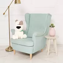 Pliušinis Šuo, Minkštas Žaislas, 50 Cm, Baltas, Feri