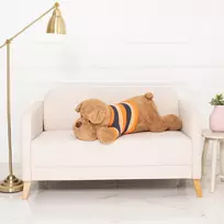 Didelis Pliušinis Šuo, Minkštas Žaislas, 100 Cm, Rudas, Dami