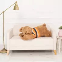 Didelis Pliušinis Šuo, Minkštas Žaislas, 120 Cm, Rudas, Dami