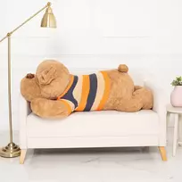Didelis Pliušinis Šuo, Minkštas Žaislas, 150 Cm, Rudas, Dami