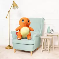 Didelis Pliušinis Pokémon Charmander Čarmanderis, Minkštas Žaislas, 60 Cm, Oranžinis