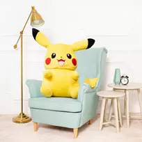 Didelis Pliušinis Pokémon Pikachu Pikaču, Minkštas Žaislas, 90 Cm, Geltonas