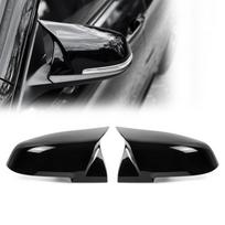 M look Veidrodėlių Dangteliai, komplektas skirtas BMW F20, F22, F30, F32, F34, E84-LCI, juodi blizgūs