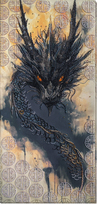 Karoliukų siuvinėjimo rinkinys „Prabudusi legenda“ 30x60 cm