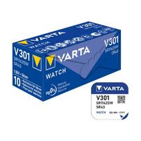 Varta 301 sidabro oksido laikrodžių baterijos 1.55V, 10 vnt.