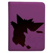 Pokemon Gengar PRO segtuvas su užtrauktuku, 9 kišenės, 360 kortų