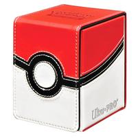 Poké Ball Alcove Flip dėklas Pokémon kortoms, magnetinė 100 kortų dėžė