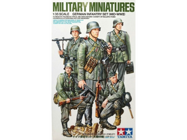 Tamiya vokiečių pėstininkai, Antrojo pasaulinio karo vidurys 1/35