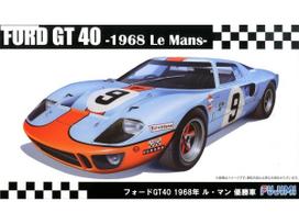 Fujimi Ford GT40 1968 Le Mans plastikinis modelis 1/24