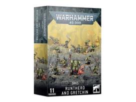 Warhammer Ork Gretchin rinkinys – 10 plastikinės miniatiūros