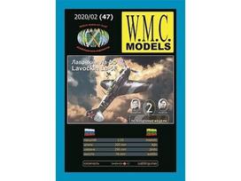 WMC Lavočkin La-5F popierinis lėktuvo modelis 1:33