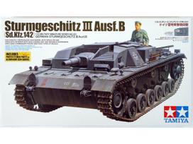 Tamiya StuG III Ausf.B 1/35 plastikinis tanko modelis