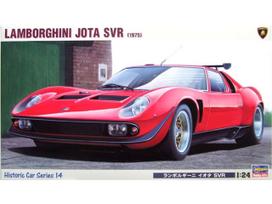Hasegawa Lamborghini Jota SVR 1975, plastikinis modelis 1/24