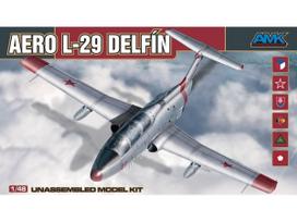 AMK Aero L-29 Delfin 1/48 plastikinis lėktuvo modelio rinkinys