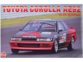 Toyota Corolla Levin AE92 Gr.A Autopolis 1991 1/24 surenkamas auto