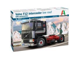 Italeri Volvo F12 Intercooler Low Roof 1/24 plastikinis sunkvežimis