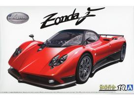 Aoshima Pagani Zonda F 2005 plastikinis modelis 1/24