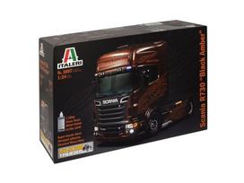 Italeri Scania R730 Black Amber 1/24 plastikinis sunkvežimio rinkinys