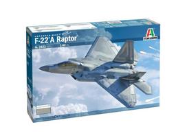 Italeri F-22 Raptor 1/48 plastikinis naikintuvo lėktuvo rinkinys