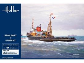 Heller Jean Bart ir Utrecht karo laivų rinkinys 1/200