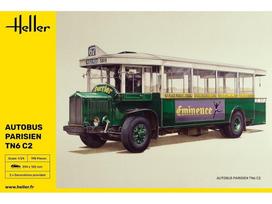 Heller Renault TN6 C2 Paryžiaus autobusas 1/24 surenkamas modelis