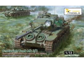 Vespid Centurion Mk 5/1 Australijos tankas 1/72 (Vietnamas)