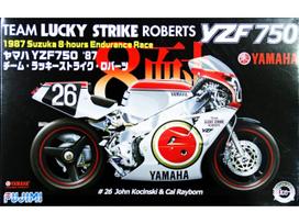 Fujimi Yamaha YZF750 Lucky Strike 1/12 plastikinis motociklo modelis